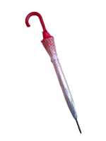 Derby 'Hit' Long Transparent Automatic Red