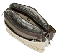 Anekke 'Muse' Damenumhängetasche gemustert beige/braun