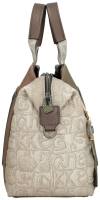 Anekke 'Muse' Damenhandtasche gemustert beige/braun