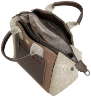 Anekke 'Muse' Damenhandtasche gemustert beige/braun