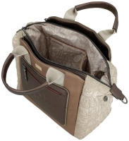 Anekke 'Muse' Damenhandtasche gemustert beige/braun