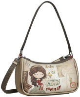 Anekke 'Muse' Handtasche gemustert beige