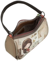 Anekke 'Muse' Handtasche gemustert beige