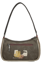 Anekke 'Muse' Handtasche gemustert beige