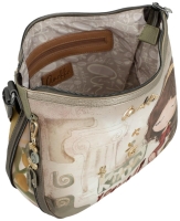 Anekke 'Muse' Umhängetasche gemustert beige