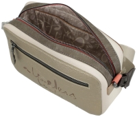 Anekke 'Muse' Damenumhängetasche gemustert beige