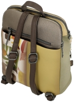 Anekke 'Muse' Damenrucksack gemustert beige