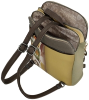 Anekke 'Muse' Damenrucksack gemustert beige