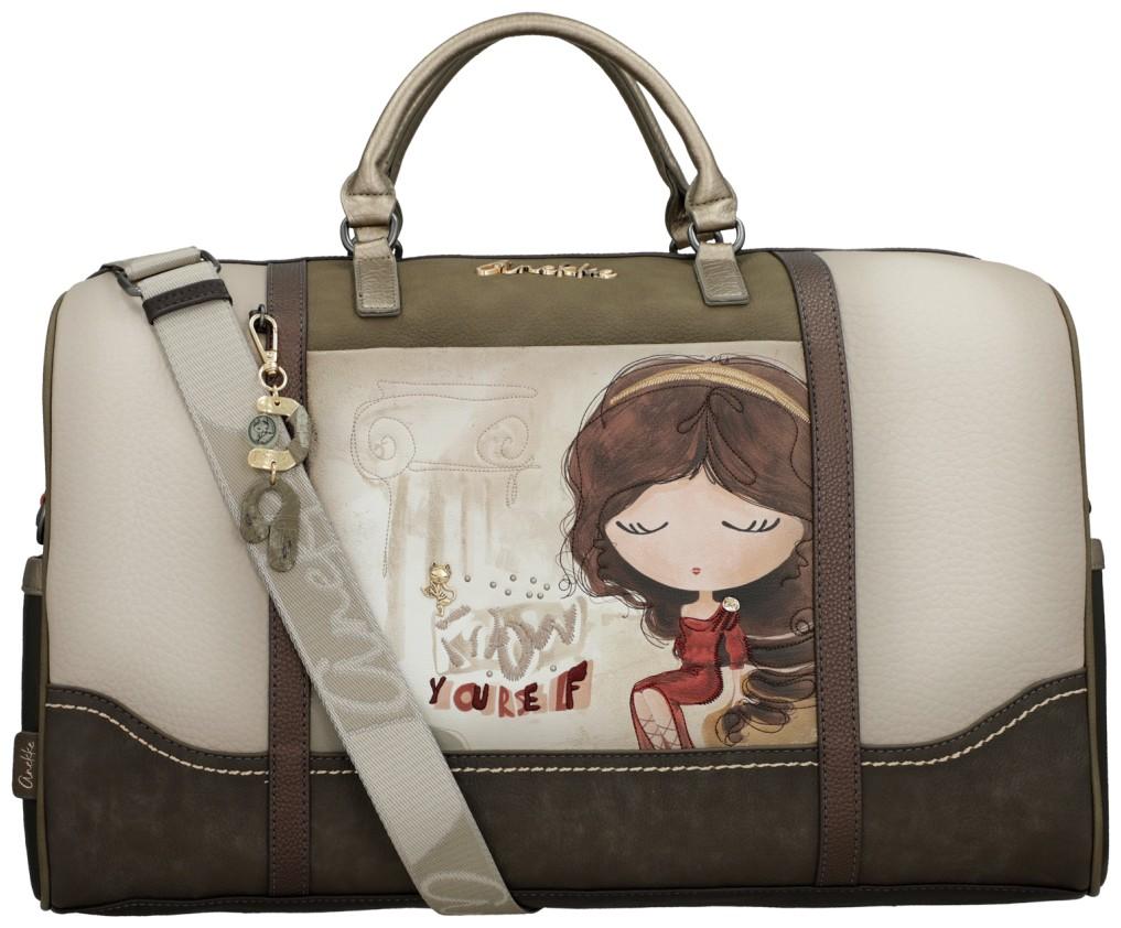 Anekke 'Muse' Weekender gemustert beige/braun