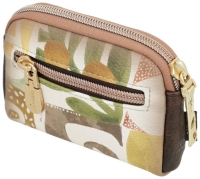 Anekke 'Muse' Schlüsseltasche gemustert klein braun/beige