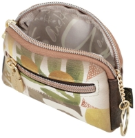 Anekke 'Muse' Schlüsseltasche gemustert klein braun/beige