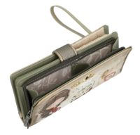 Anekke 'Muse' Damenlangbörse RFID-Schutz gemustert beige