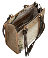 Anekke 'Muse' Damenhandtasche beige/braun