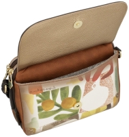 Anekke 'Muse' Handtasche gemustert beige