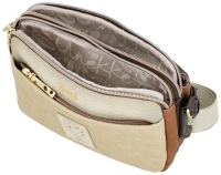 Anekke 'Muse' Handtasche gemustert beige