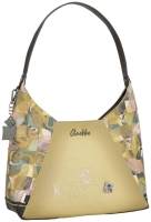 Anekke 'Muse' Damenhandtasche beige/grün