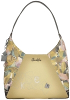Anekke 'Muse' Damenhandtasche beige/grün