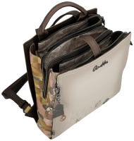 Anekke 'Muse' Damenrucksack beige/grün