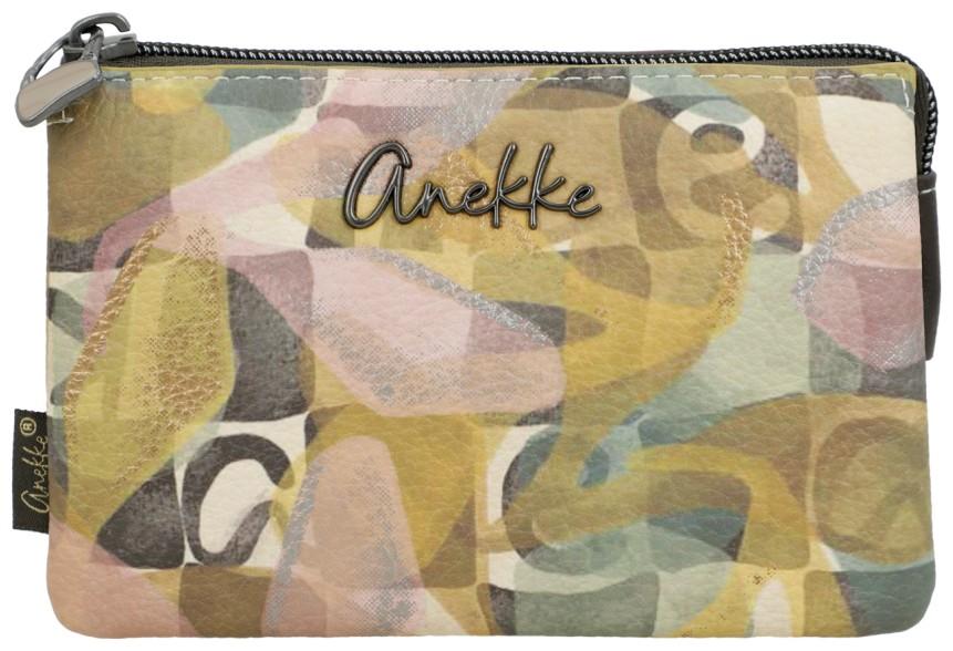 Anekke 'Muse' Schlüsseltasche gemustert braun/grün