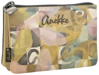 Anekke 'Muse' Schlüsseltasche gemustert braun/grün