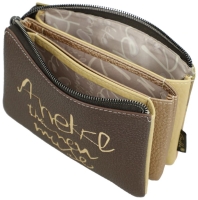 Anekke 'Muse' Schlüsseltasche gemustert braun/grün