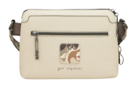 Anekke 'Muse' Damenumhängetasche beige/creme