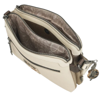 Anekke 'Muse' Damenumhängetasche beige/creme