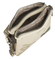 Anekke 'Muse' Damenumhängetasche beige/creme