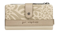 Anekke 'Muse' Damenlangbörse RFID-Schutz beige/creme