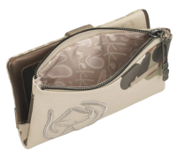 Anekke 'Muse' Damenlangbörse RFID-Schutz beige/creme