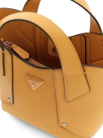 Guess 'Darcie' Damenschultertasche mini amber