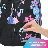 Coocazoo 'Porter' Schulrucksack 1440g 35 Liter Floral Artnight