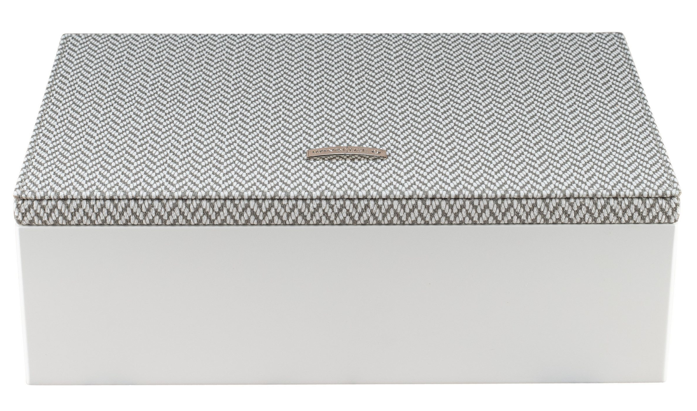 Windrose 'Calma' Schmuckkasten  klein  weiß