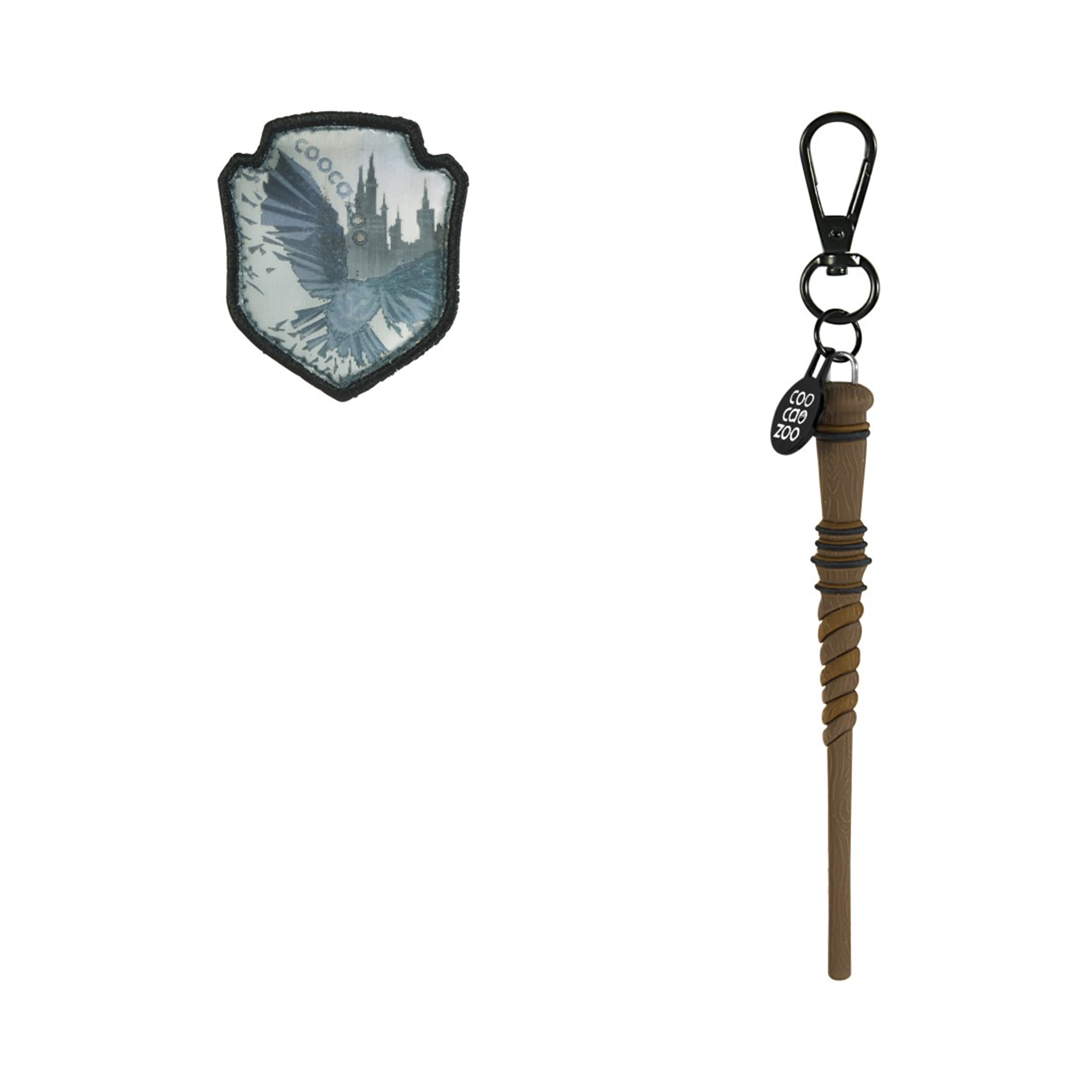 Coocazoo 'Colour Up' Sammel-Klett-Patch und Anhänger Magic Owl