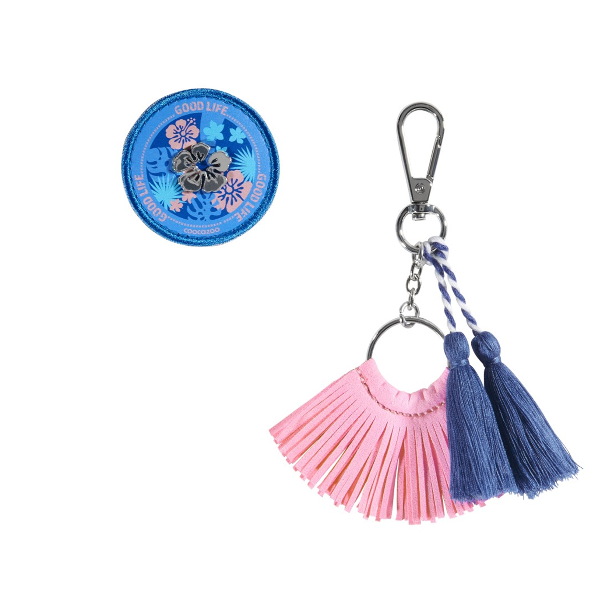 Coocazoo 'Colour Up' Sammel-Klett-Patch und Anhänger Aloha