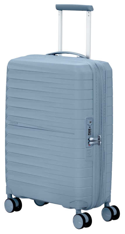 American Tourister 'Fastforward' Spinner 55cm 2,3kg 36/44L Steel Blue