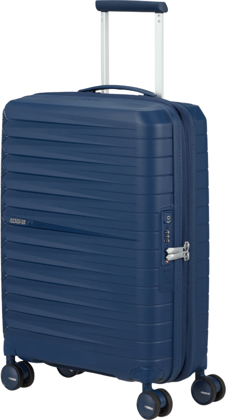 American Tourister 'Fastforward' Spinner 55cm 2,3kg 36/44L Navy Blue