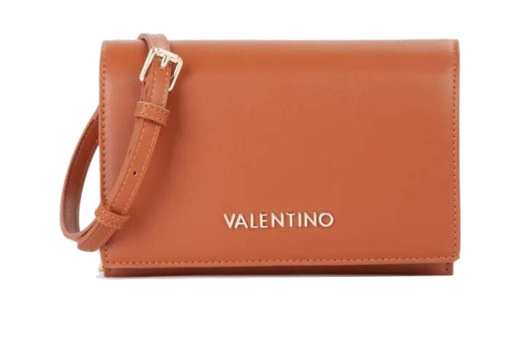 Valentino 'Ember' Flapbag cuoio braun