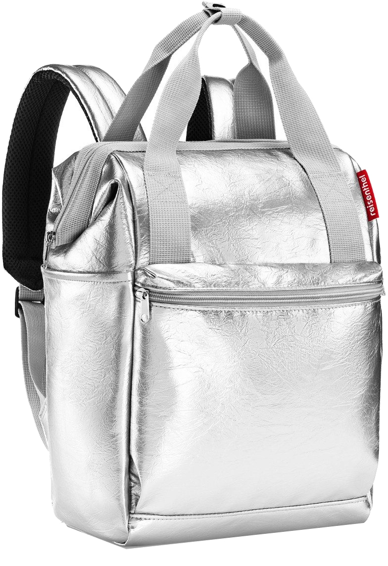 Reisenthel 'allrounder R ' Rucksack 12 Liter Silver Crackle Reisenthel 'allrounder R ' Rucksack 12 Liter Silver Crackle