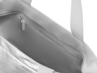 Reisenthel 'shopper M' Silver Crackel