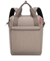 Reisenthel 'Allrounder R ' 12 l herringbone mokka