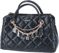 Guess 'Libby' Schultertasche Black
