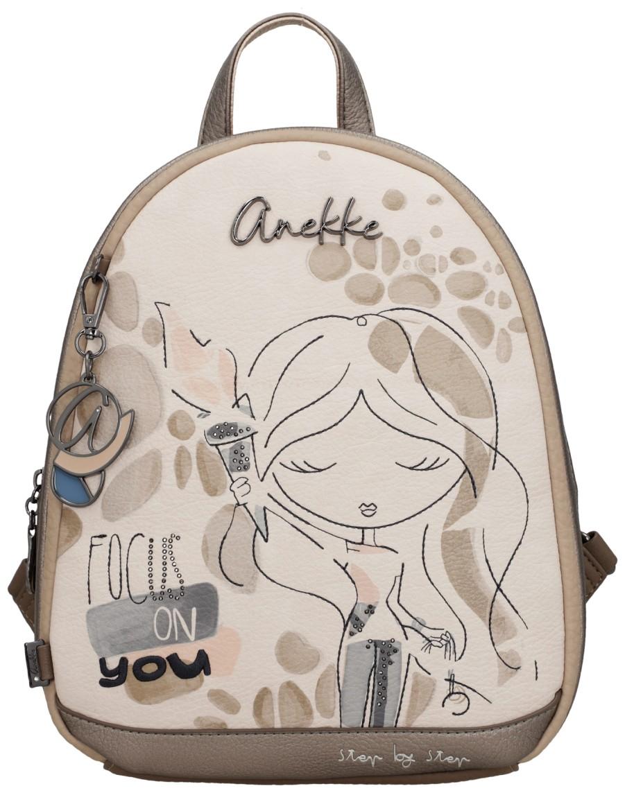 Anekke 'Olympia' Rucksack Multicolor Beige