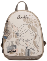 Anekke 'Olympia' Rucksack Multicolor Beige