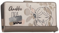 Anekke 'Olympia' Brieftasche mit RFID-Schutz Multicolor Beige