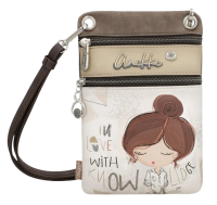 Anekke 'Sophia' Mini Umhängetasche Multicolor Beige