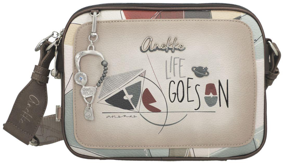Anekke 'Auralis' Umhängetasche Multicolor Beige