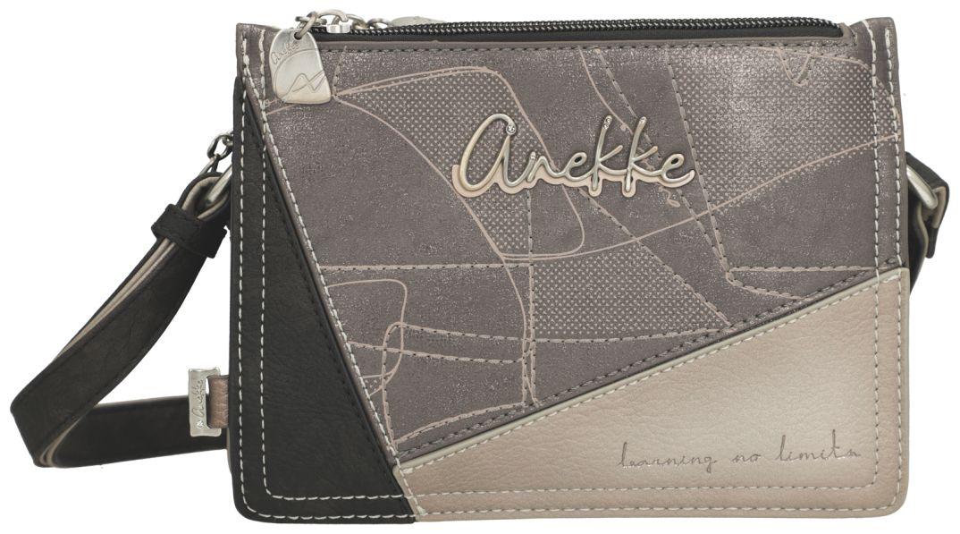Anekke 'Auralis' Umhängetasche Multicolor Beige/Braun