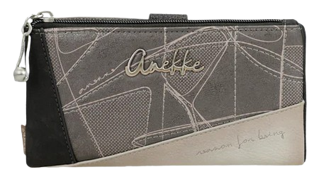 Anekke 'Auralis' Brieftasche mit RFID-Schutz Multicolor Beige/Braun Anekke 'Auralis' Brieftasche mit RFID-Schutz Multicolor Beige/Braun