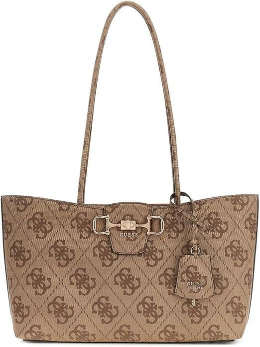 Guess 'Janie Logo' Umhängetasche latte logo